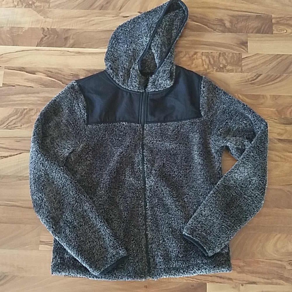⚡FINAL PRICE! sherpa full zip hooded sheatshirt